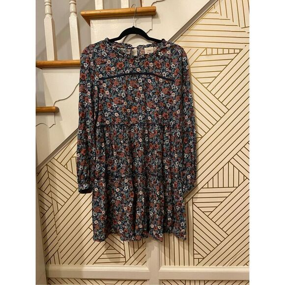 Knox Rose Floral Long Sleeve Dress Size XS - Picture 2 of 6